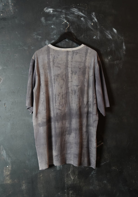 Naturally Dyed Cotton T-shirt L #236