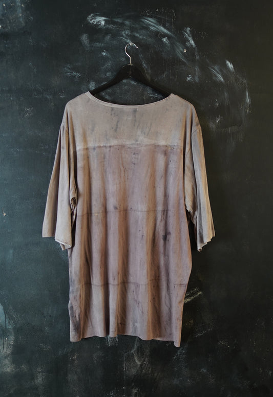 Naturally Dyed Cotton T-shirt L #247