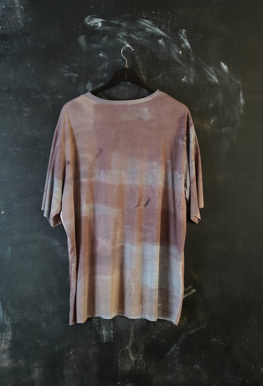 Naturally Dyed Cotton T-shirt L #259