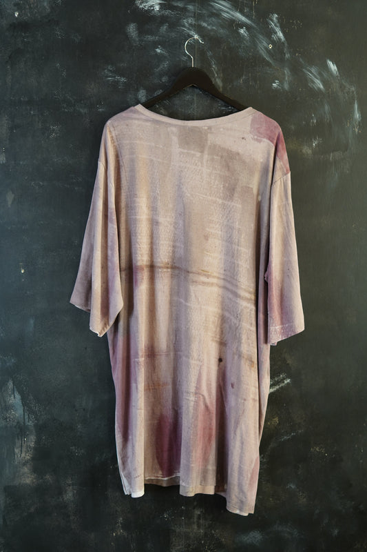Naturally Dyed Cotton T-shirt One Size #271