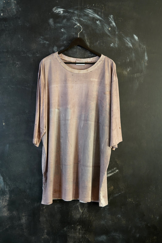 Naturally Dyed Cotton T-shirt Plus Size #272