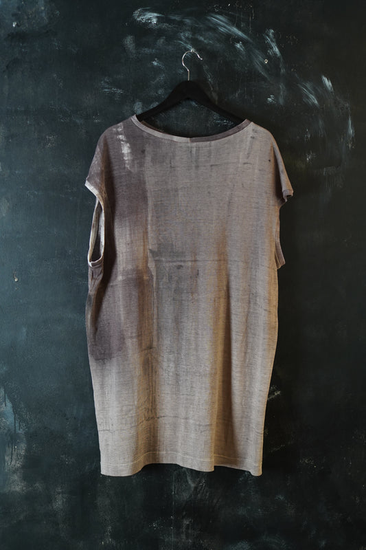 Naturally Dyed Linen Tank Top #276