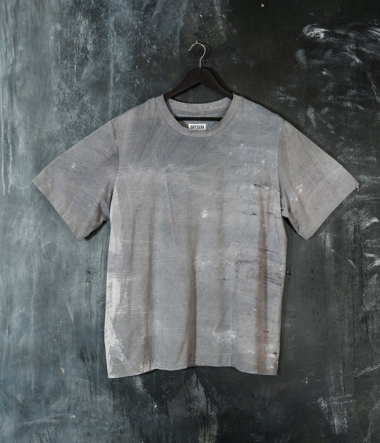 Natural Dyed T-shirt L #80