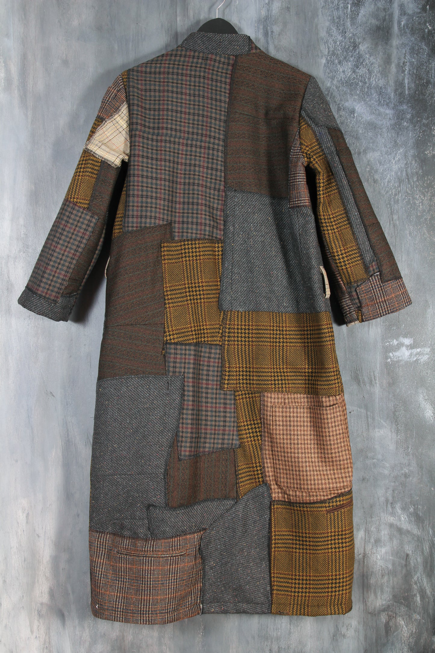 Upcycled Wool Coat #11