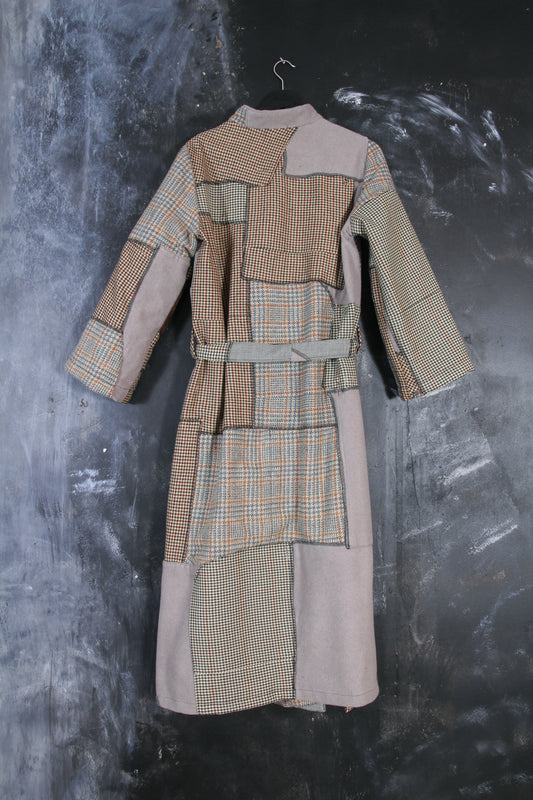 Upcycled Wool Coat #19