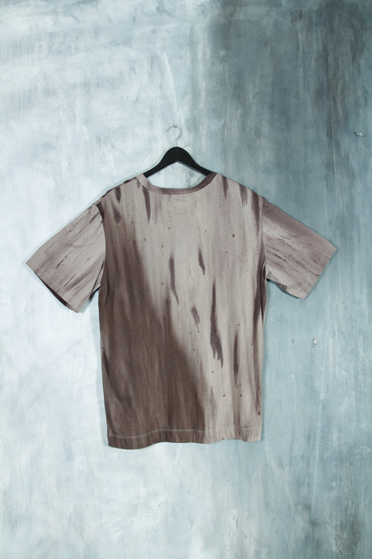 Natural Dyed T-shirt L #34