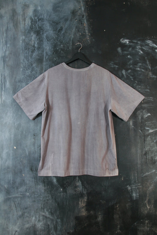 Natural Dyed T-shirt L #67