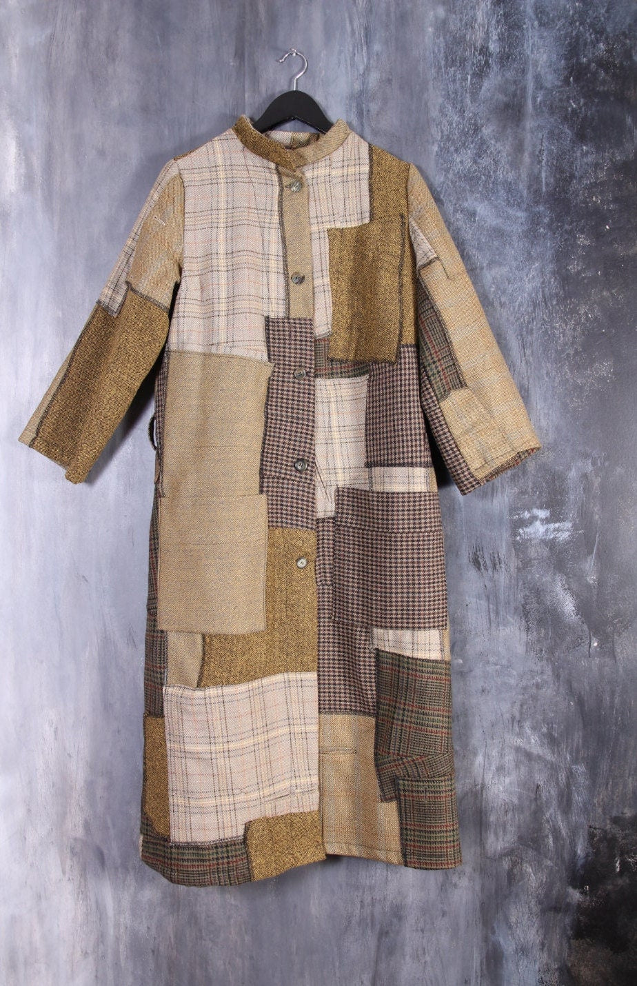 Upcycled Wool Coat #6