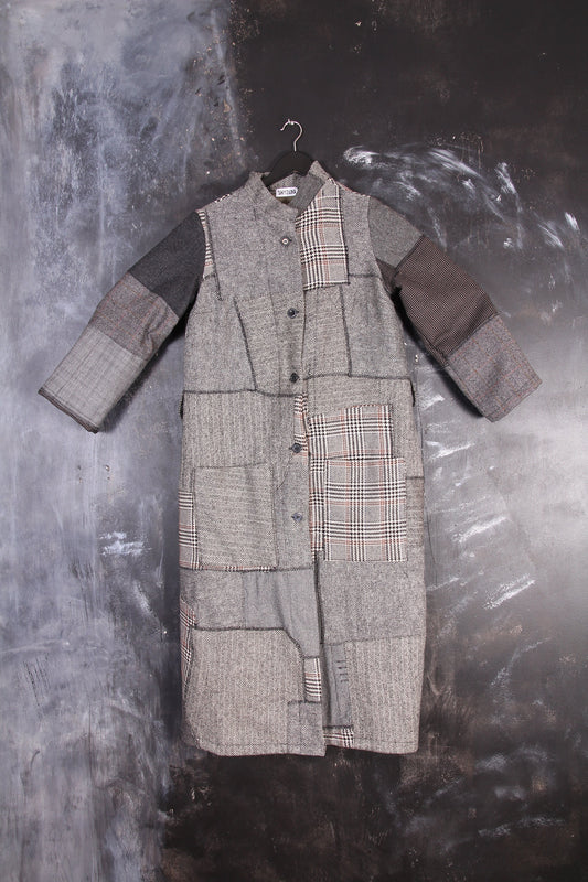 Upcycled Wool Coat #4