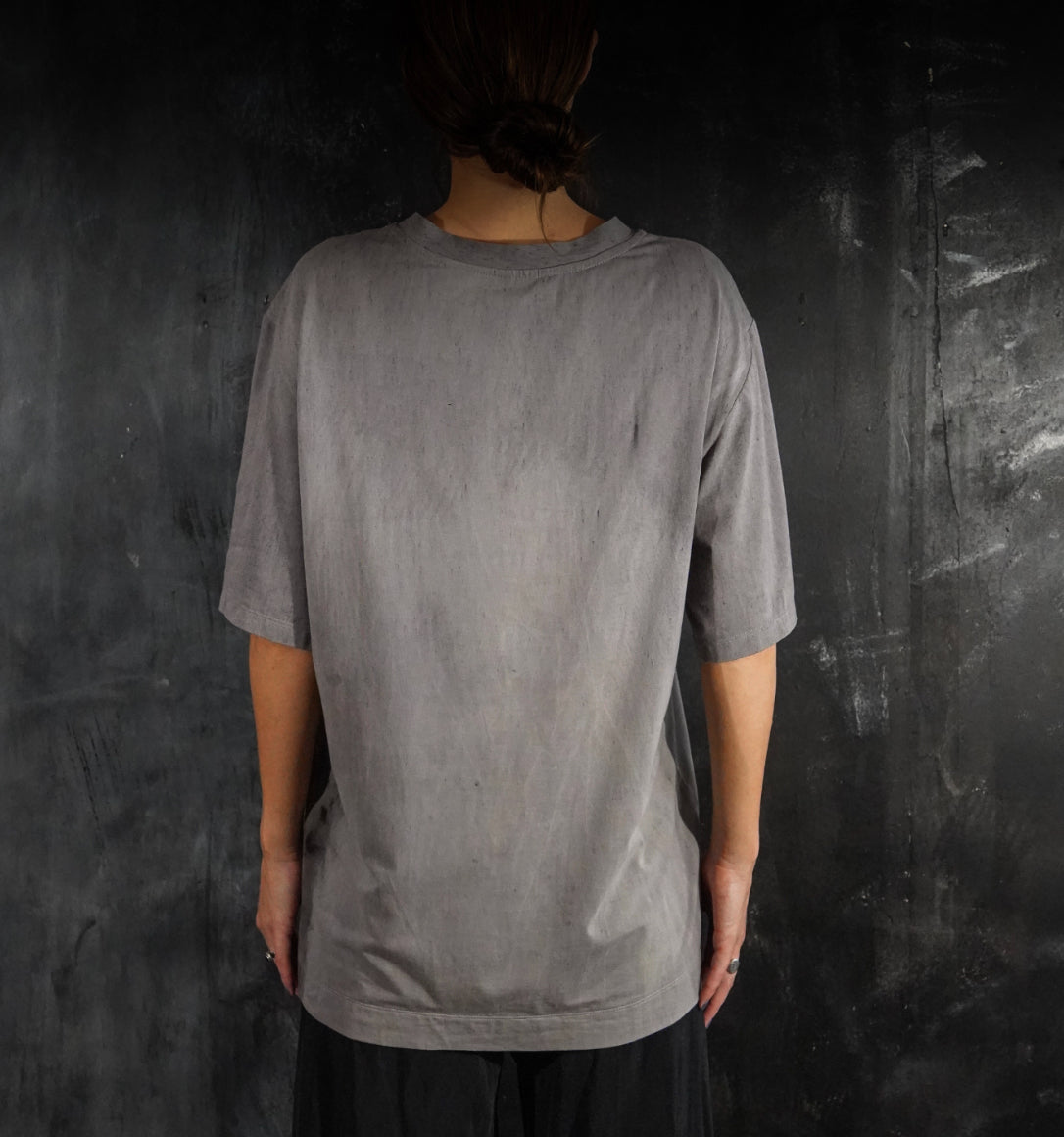 Natural Dyed T-shirt L #68