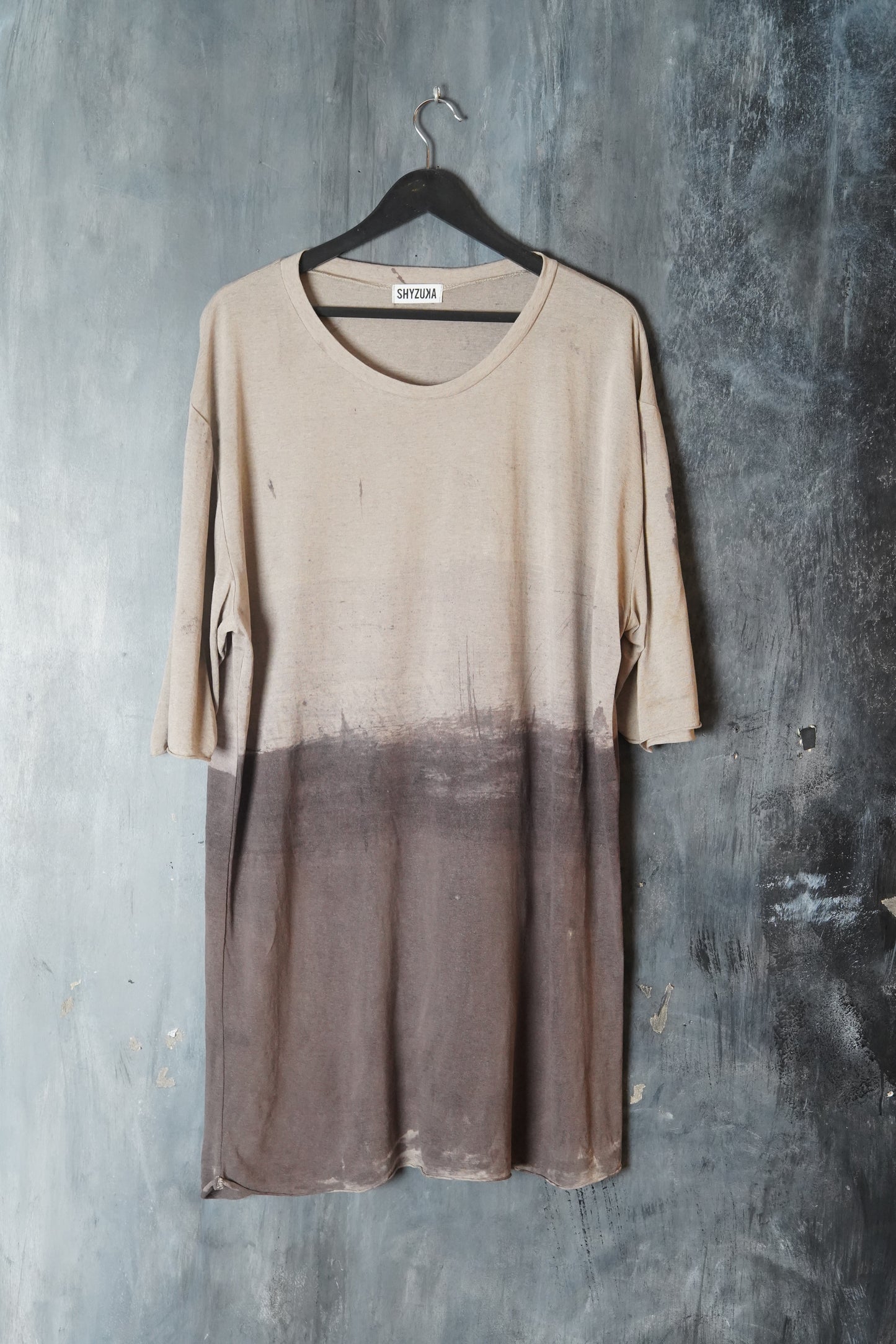 Naturally Dyed Hemp T-shirt #153