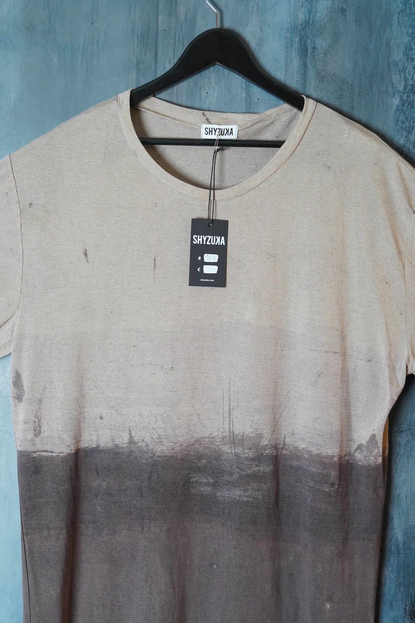 Naturally Dyed Hemp T-shirt #153