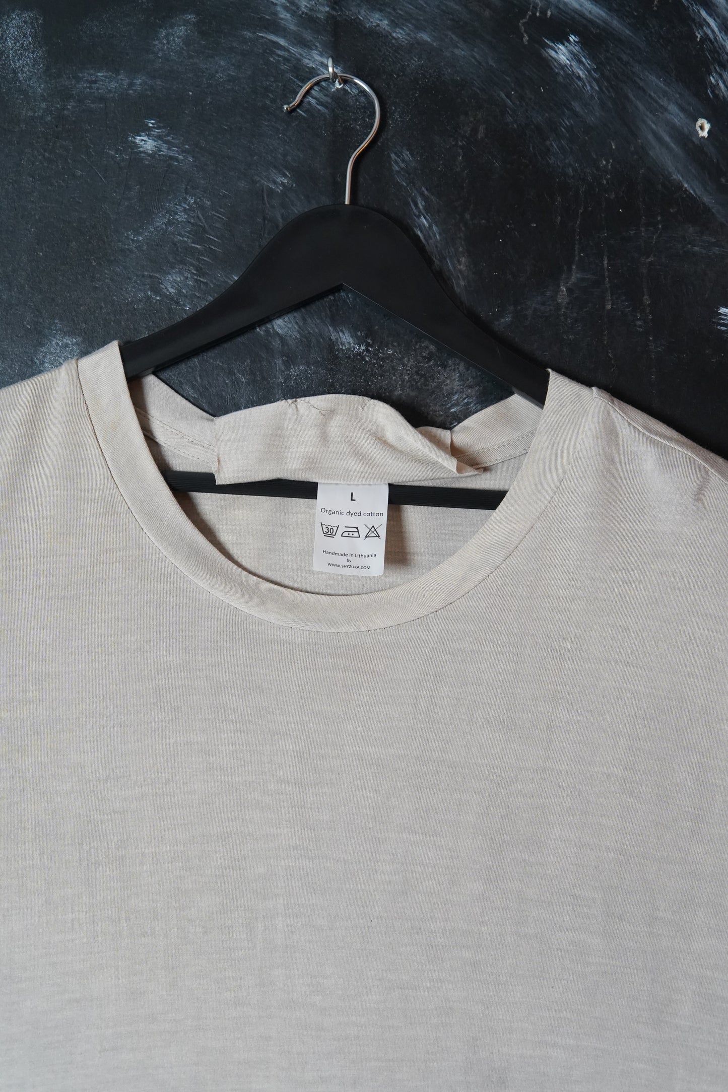 Naturally Dyed Cotton T-shirt L #164