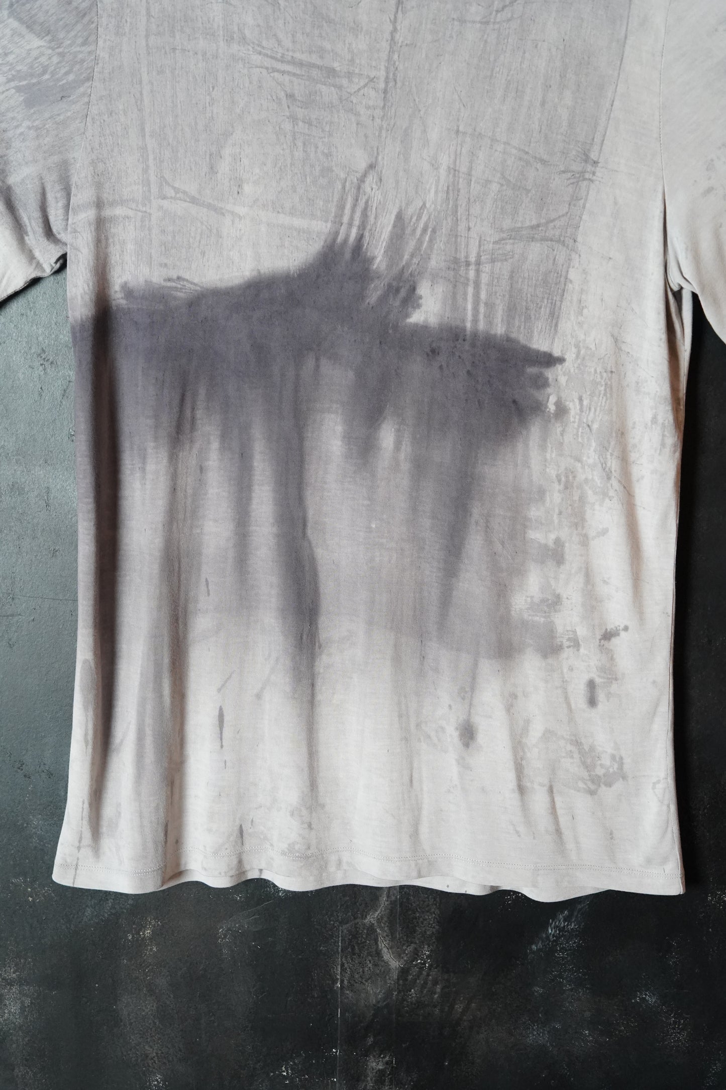 Naturally Dyed Cotton T-shirt L #166