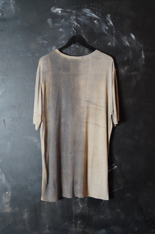 Naturally Dyed Cotton T-shirt L #174