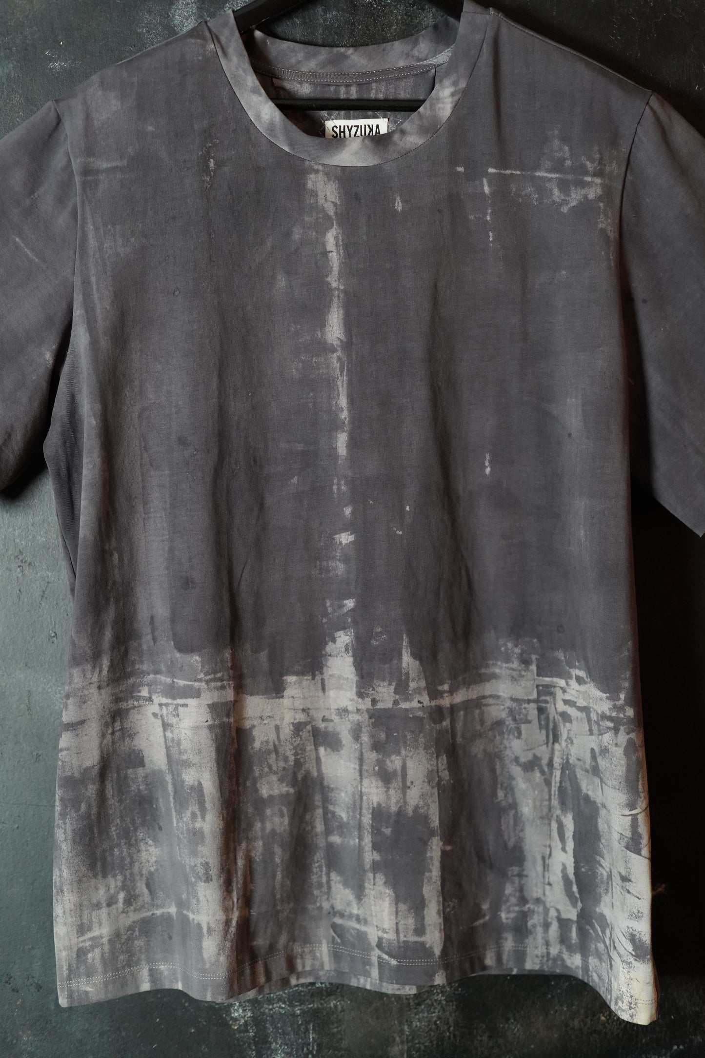 Naturally Dyed Cotton T-shirt L #218