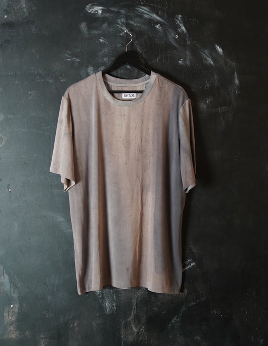 Naturally Dyed Cotton T-shirt L #222