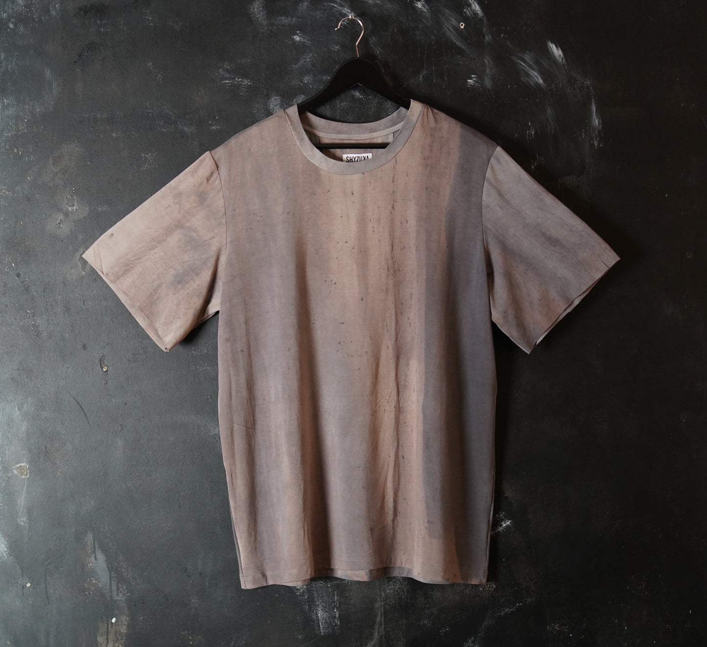 Naturally Dyed Cotton T-shirt L #222