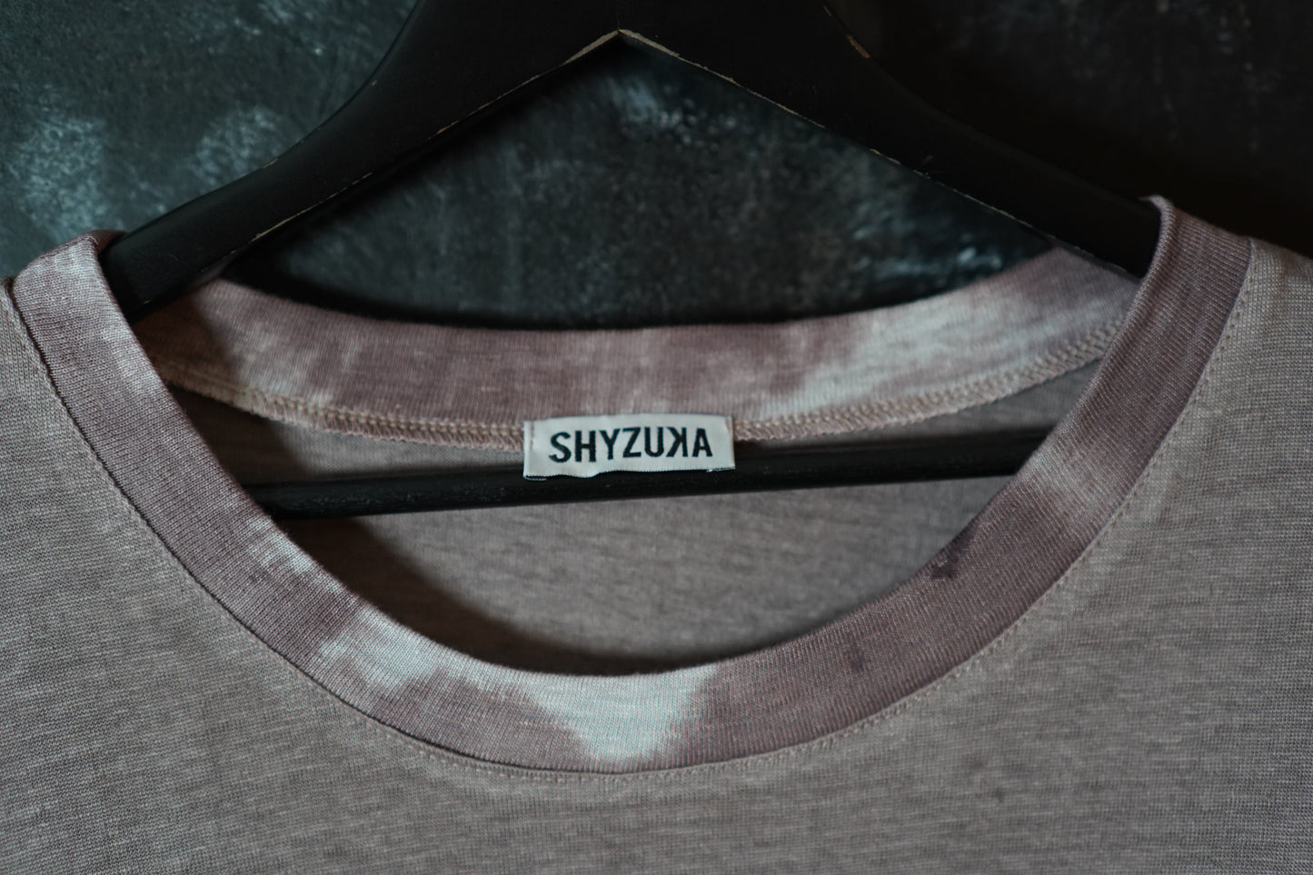 Naturally Dyed Linen T-shirt M #242