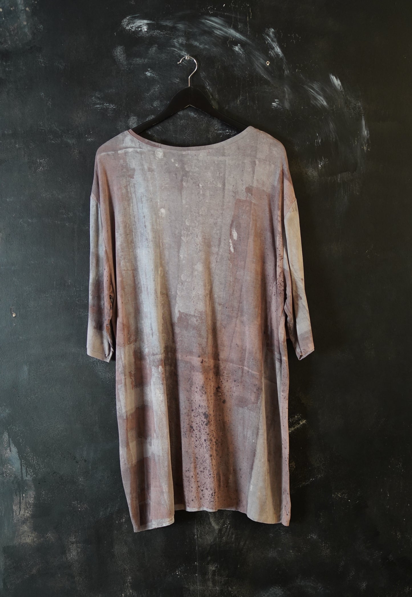 Naturally Dyed Cotton T-shirt Plus Size #250