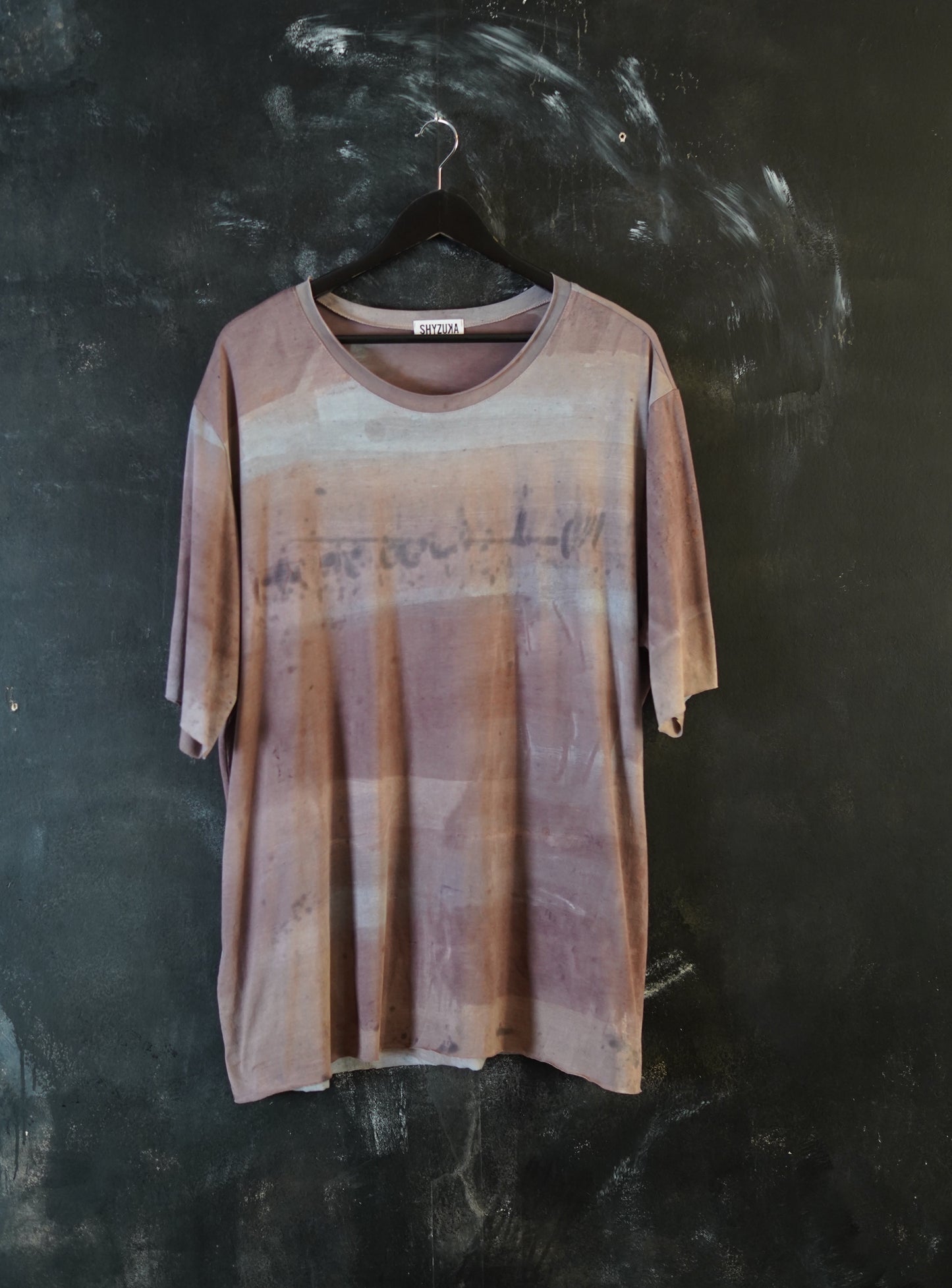 Naturally Dyed Cotton T-shirt L #259