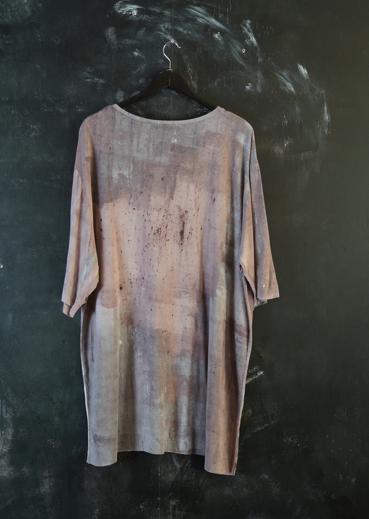 Naturally Dyed Cotton T-shirt Plus Size #263