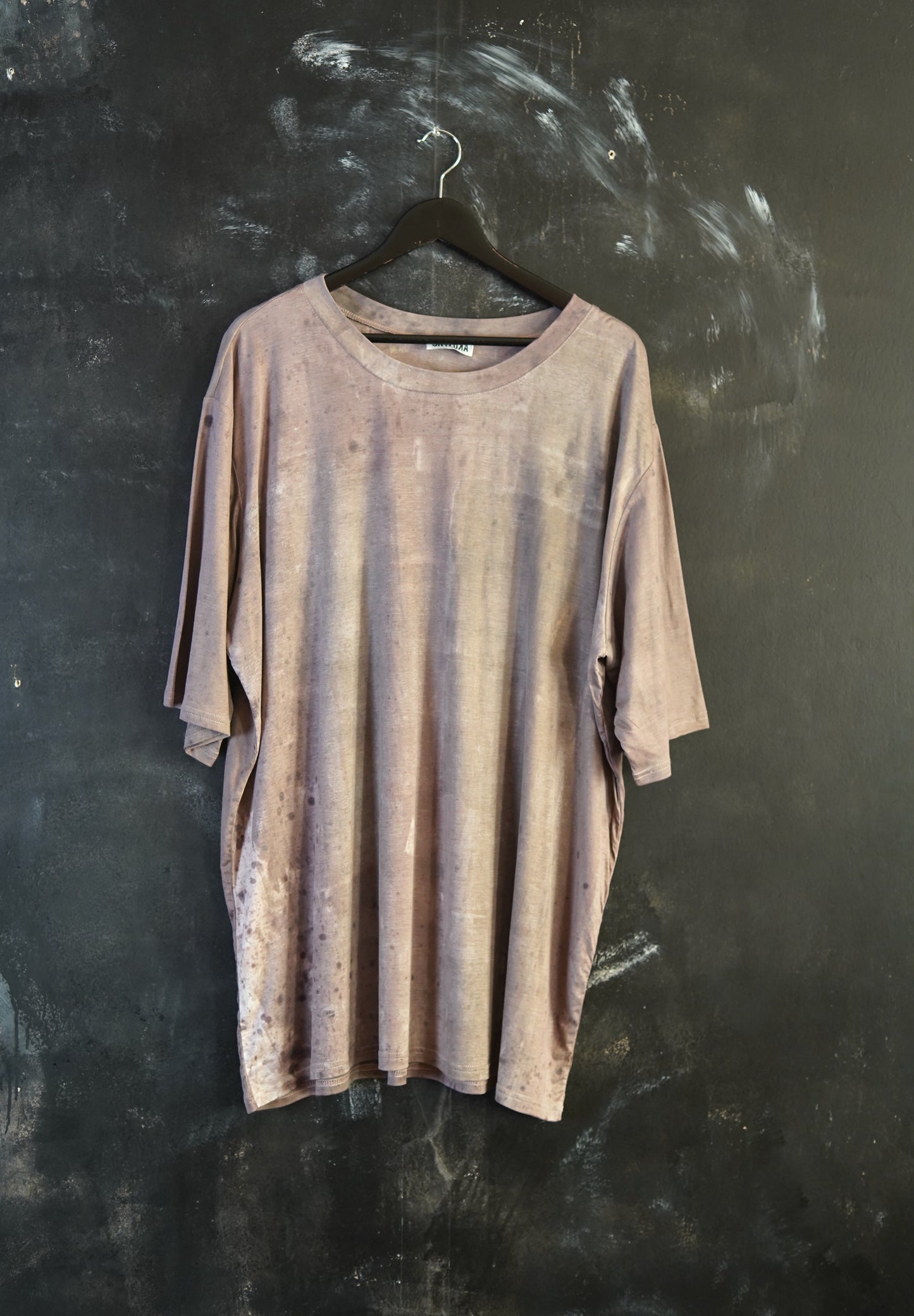 Naturally Dyed Viscose T-shirt Plus Size #273