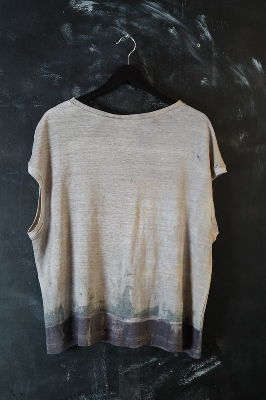 Naturally Dyed Linen Tank Top #280