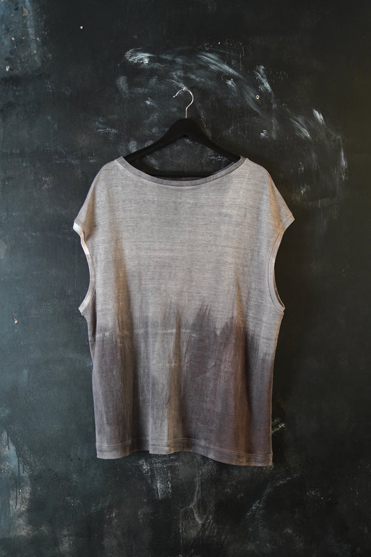Naturally Dyed Linen Tank Top #282