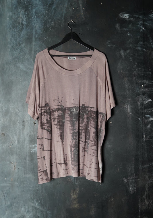 Naturally Dyed Cotton T-shirt L #297