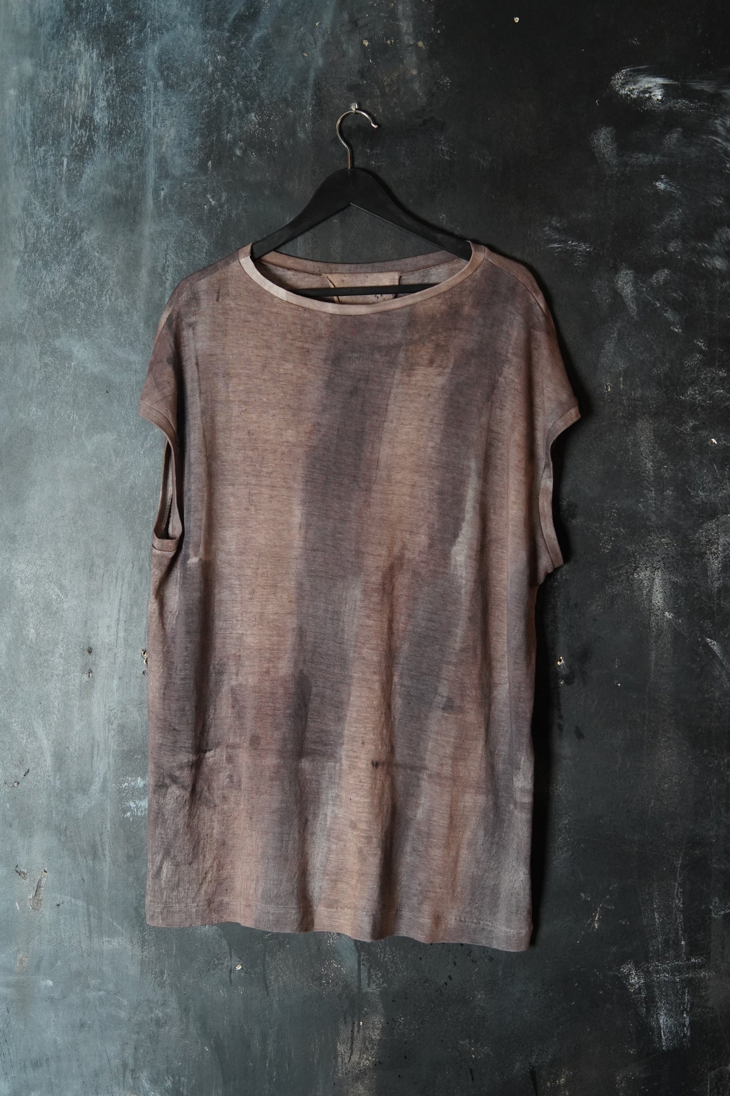 Naturally Dyed Linen Tank Top #278