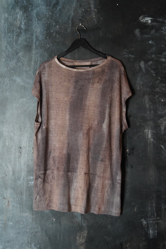 Naturally Dyed Linen Tank Top #278