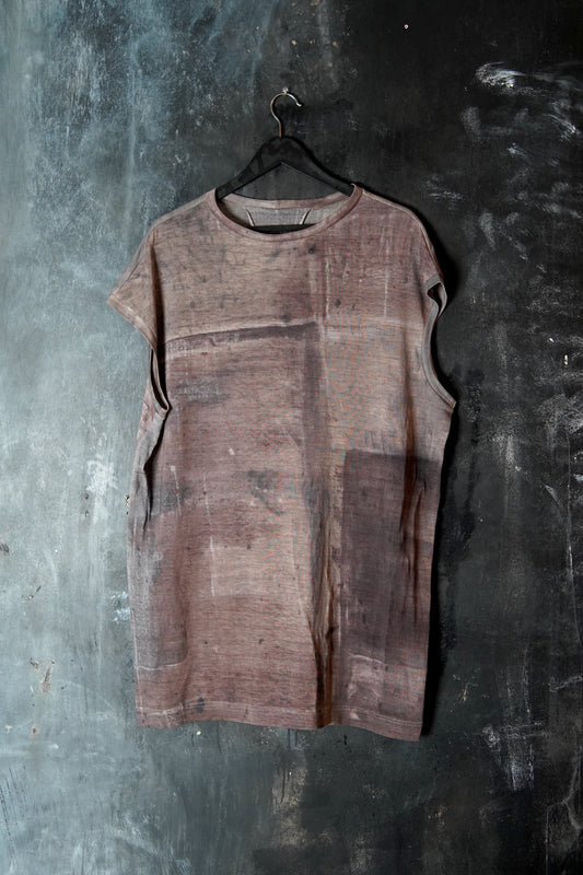 Naturally Dyed Linen Tank Top #279