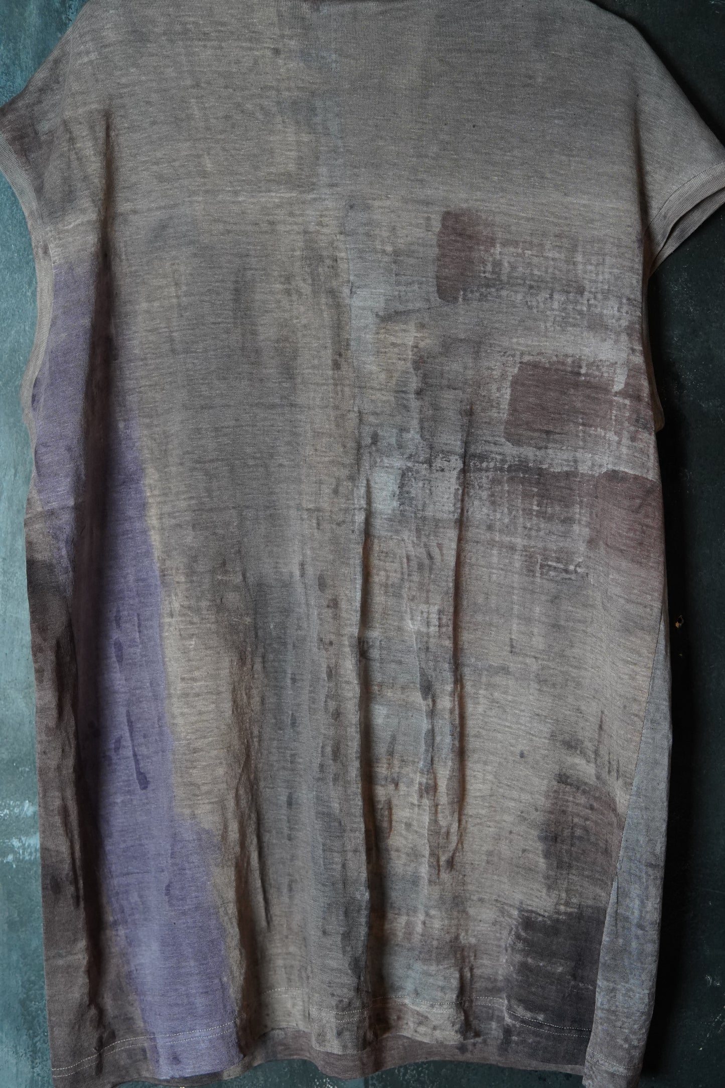 Naturally Dyed Linen Tank Top #279