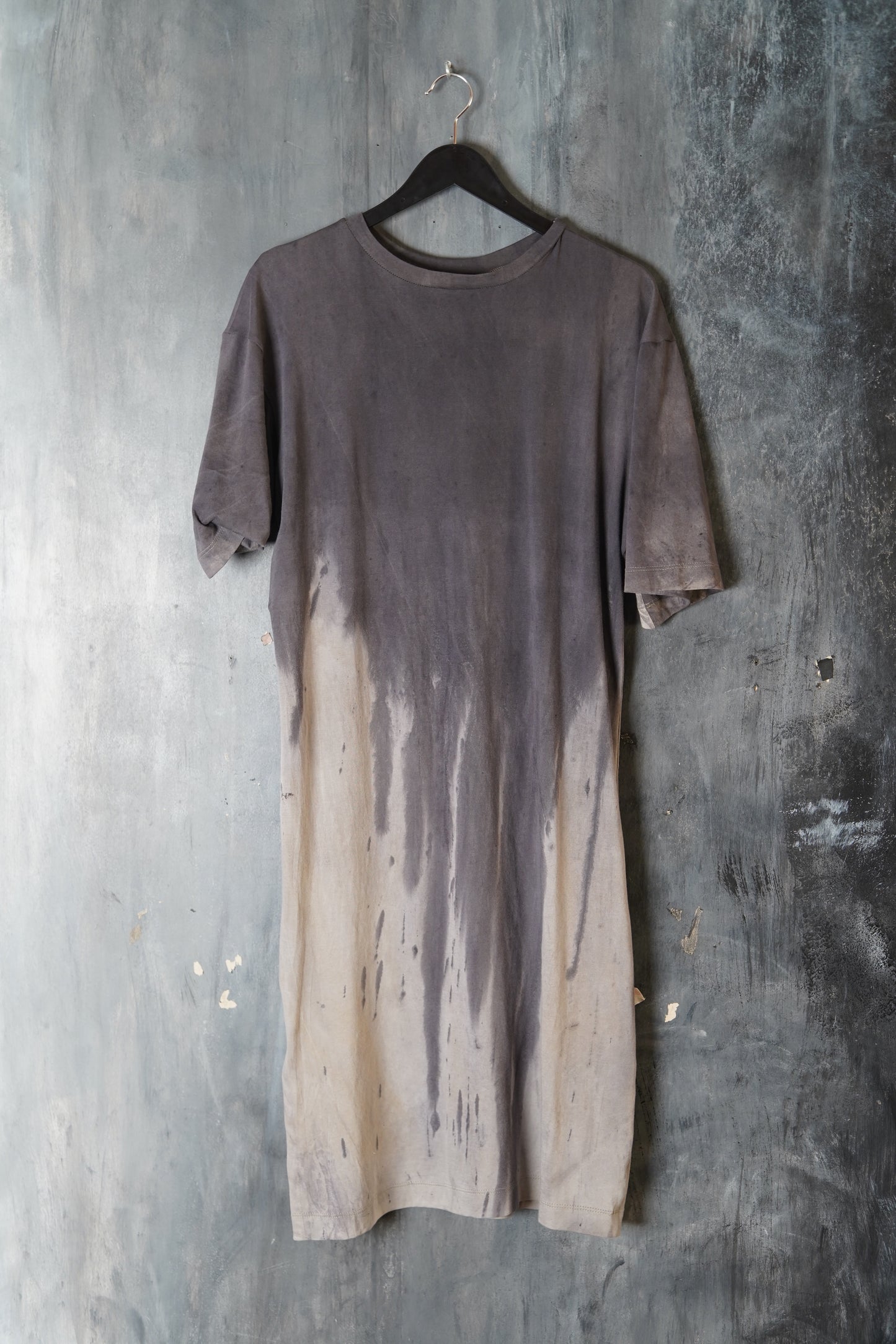 Naturally Dyed Cotton Dress M #113