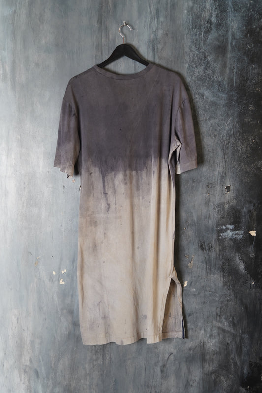 Naturally Dyed Cotton Dress M #113