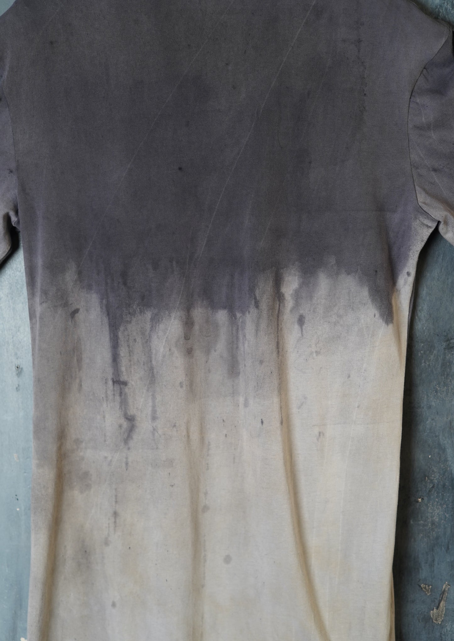 Naturally Dyed Cotton Dress M #113