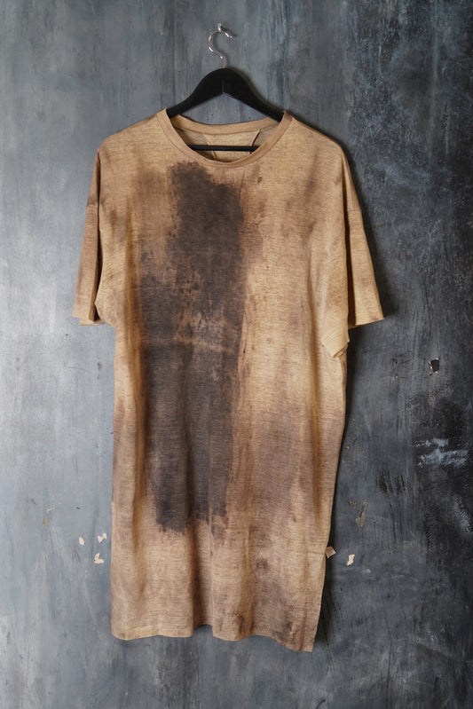 Naturally Dyed Linen Jersey Dress #114