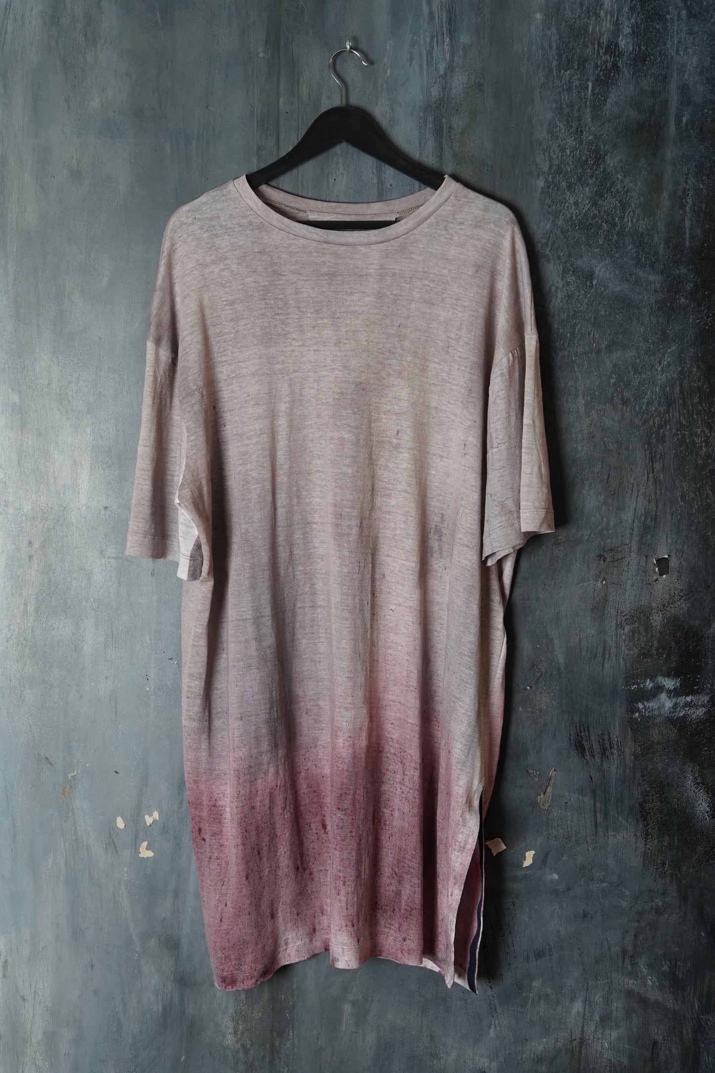 Naturally Dyed Linen Jersey Dress #120