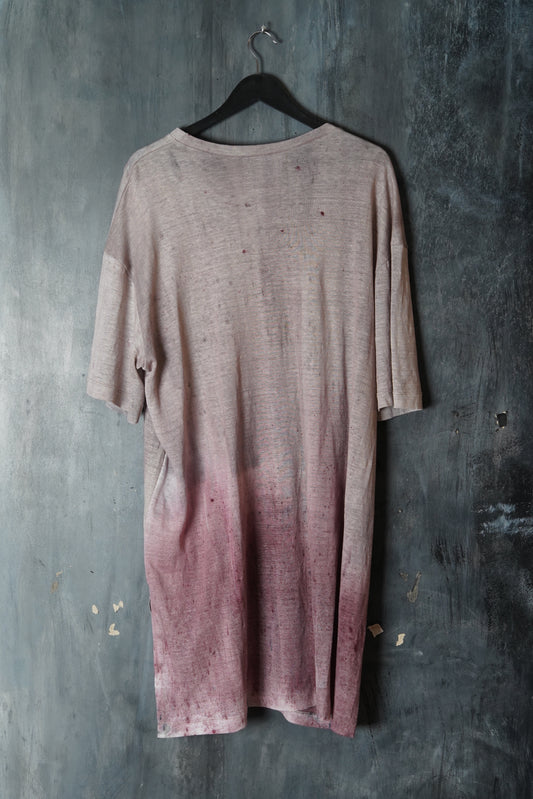 Naturally Dyed Linen Jersey Dress #120