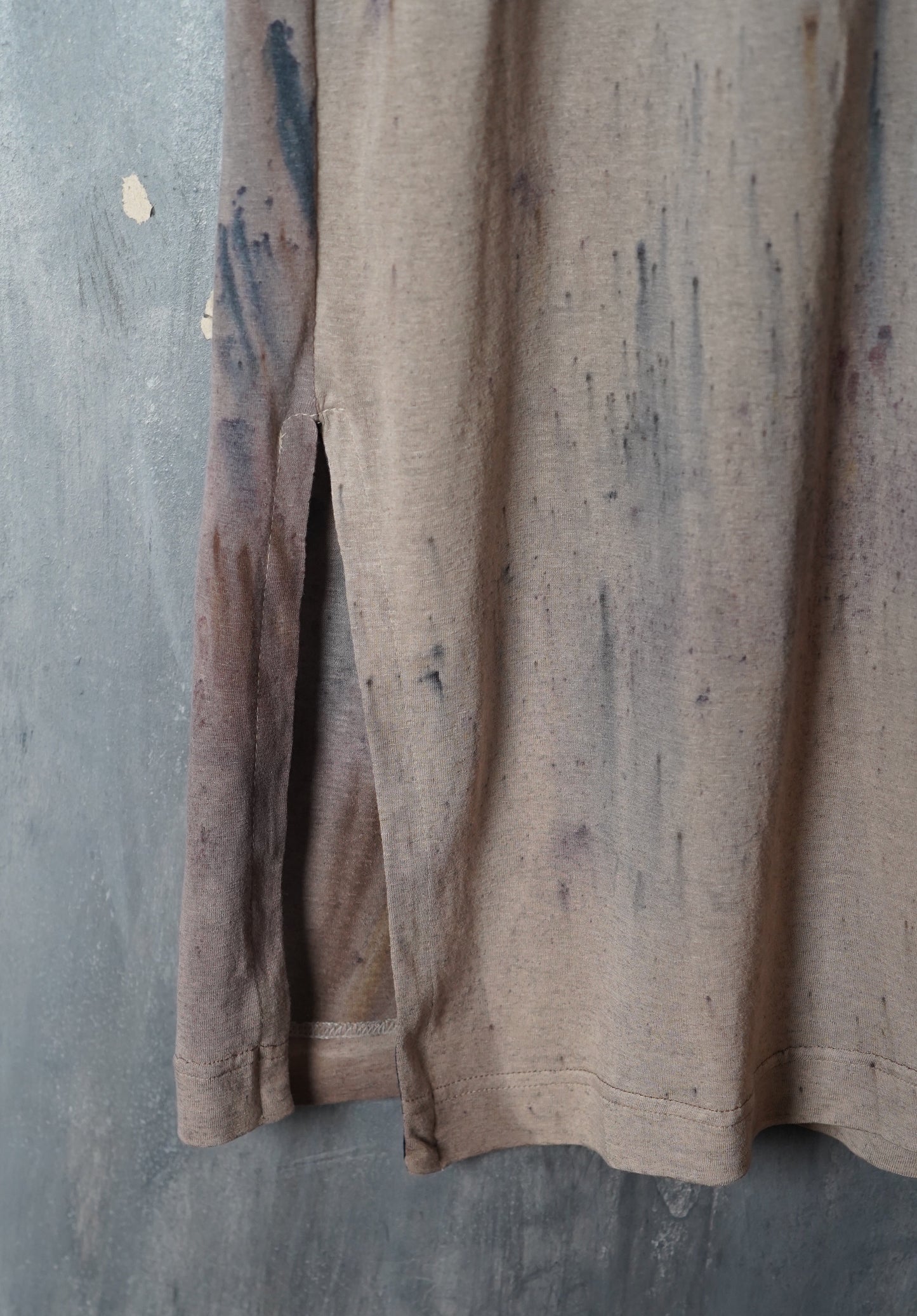 Naturally Dyed Linen Jersey Dress #124