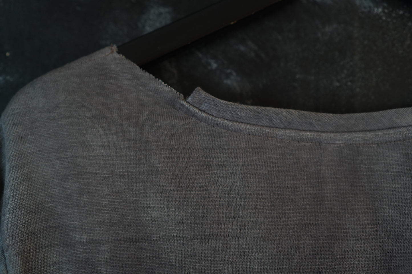 Naturally Dyed Linen T-shirt L #331