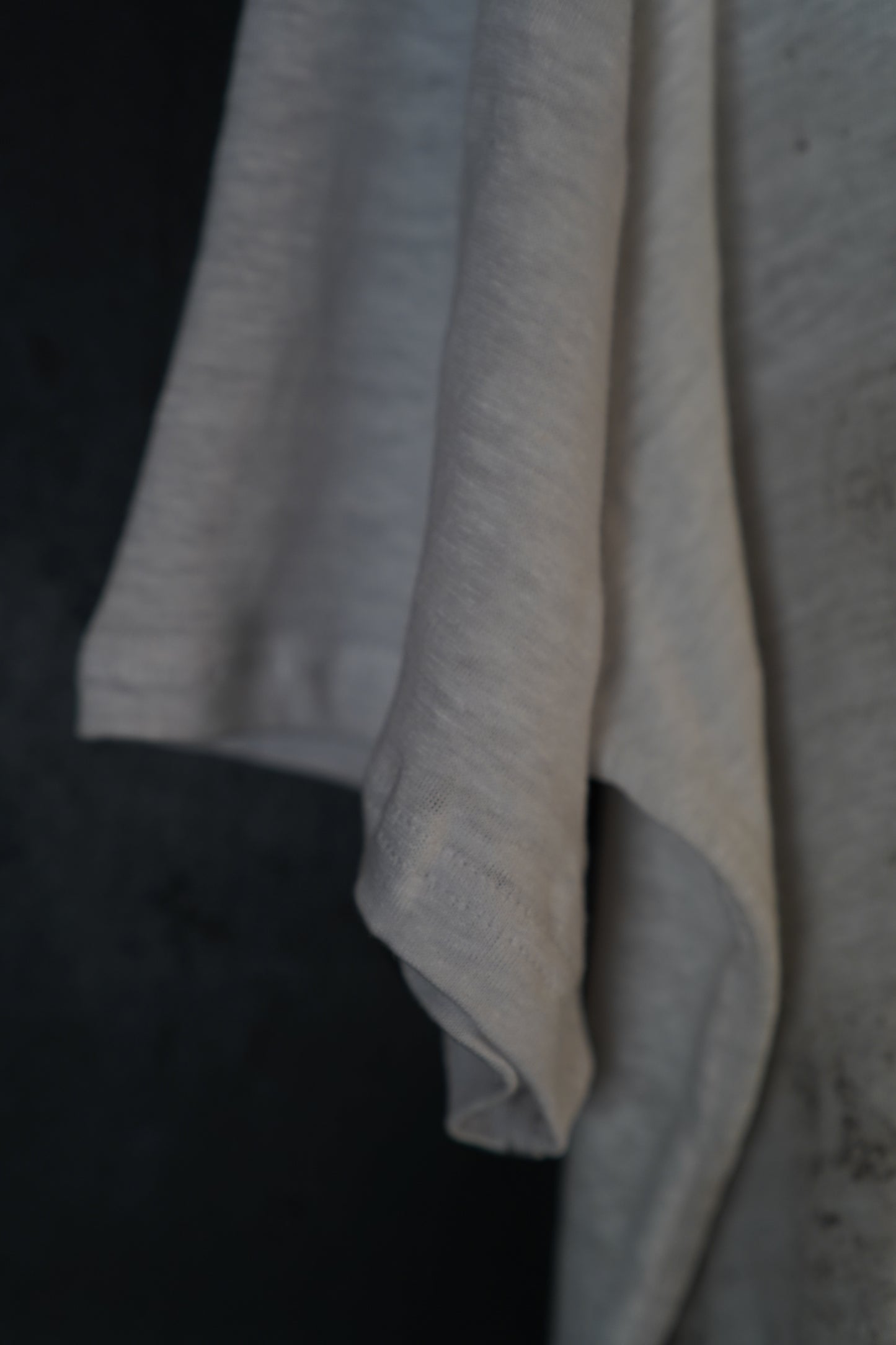 Naturally Dyed Linen T-shirt S #335