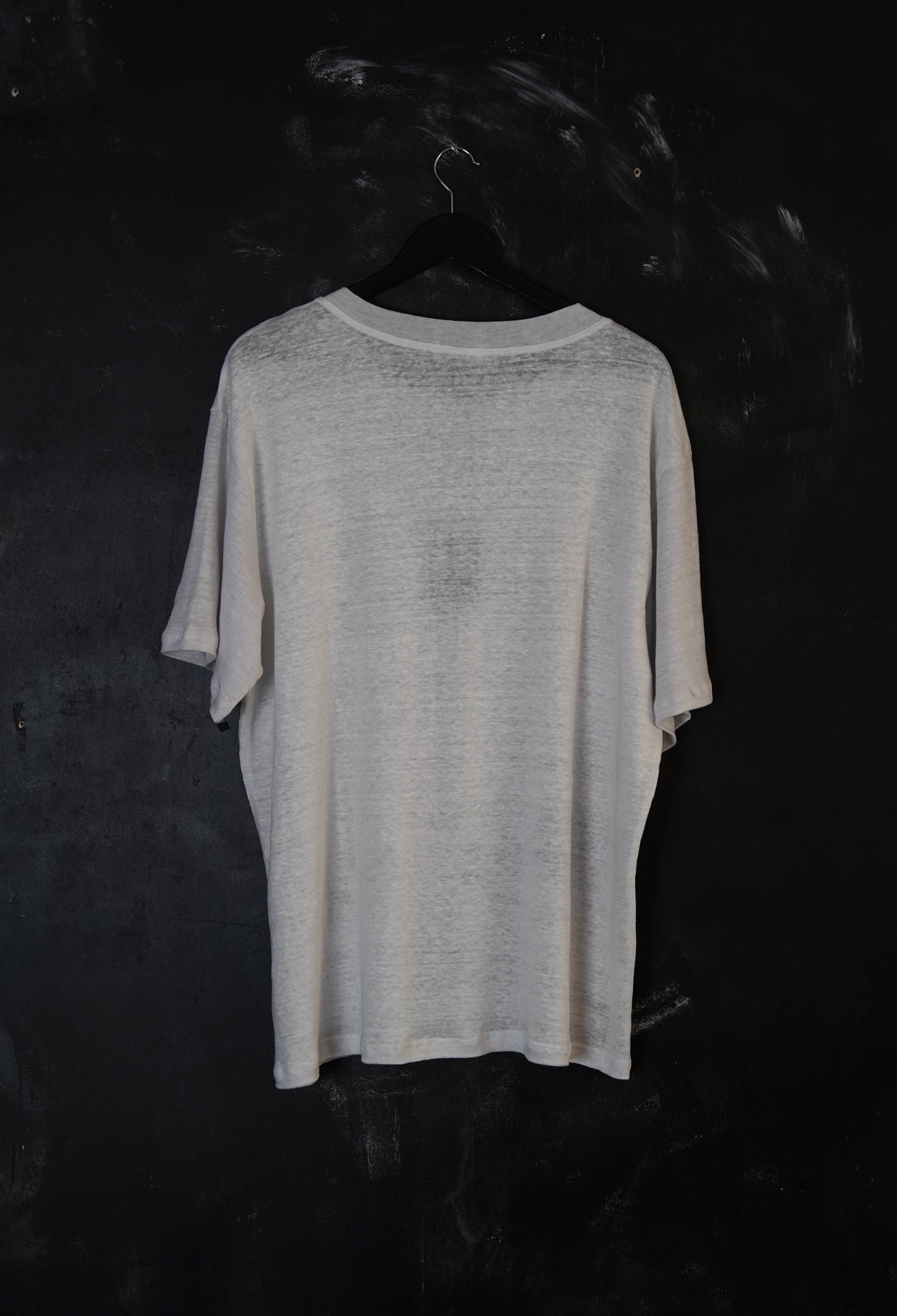 Naturally Dyed Linen T-shirt S #335