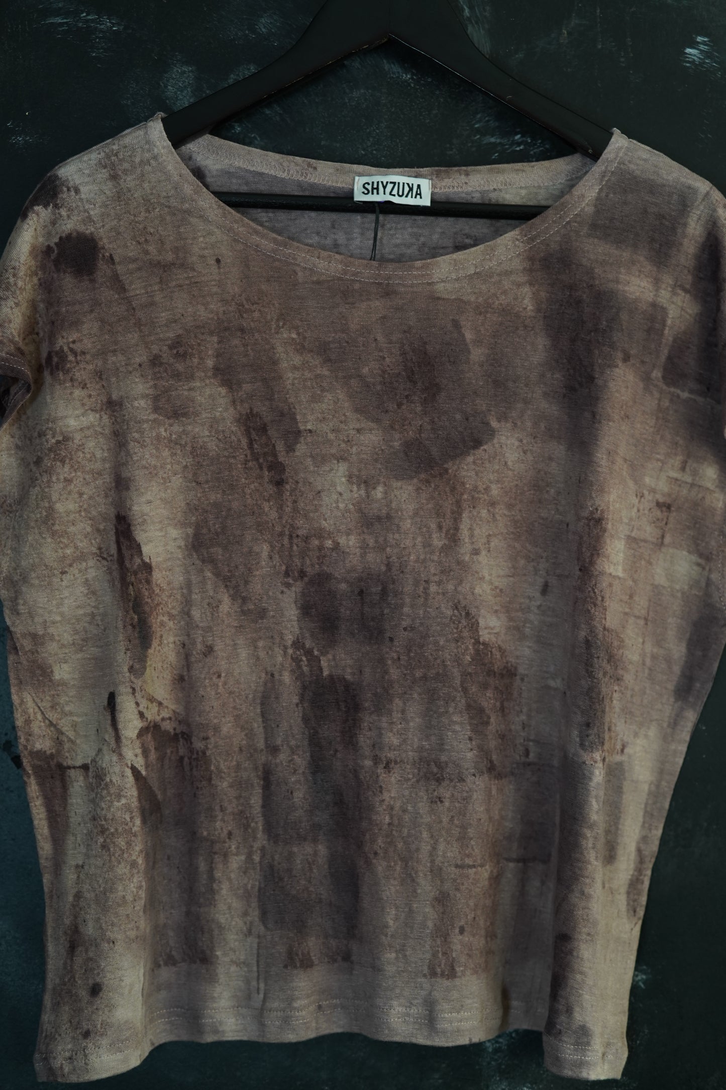 Naturally Dyed Linen Tank Top #344