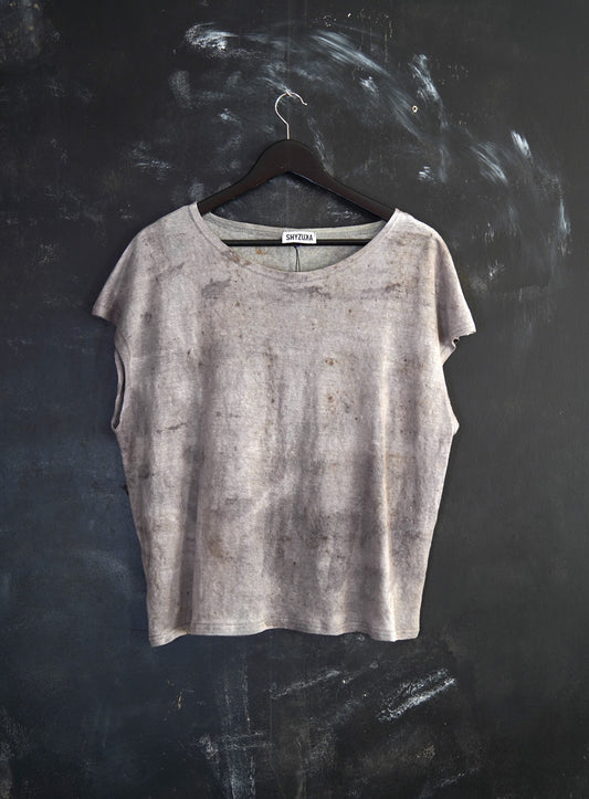 Naturally Dyed Linen Tank Top #348