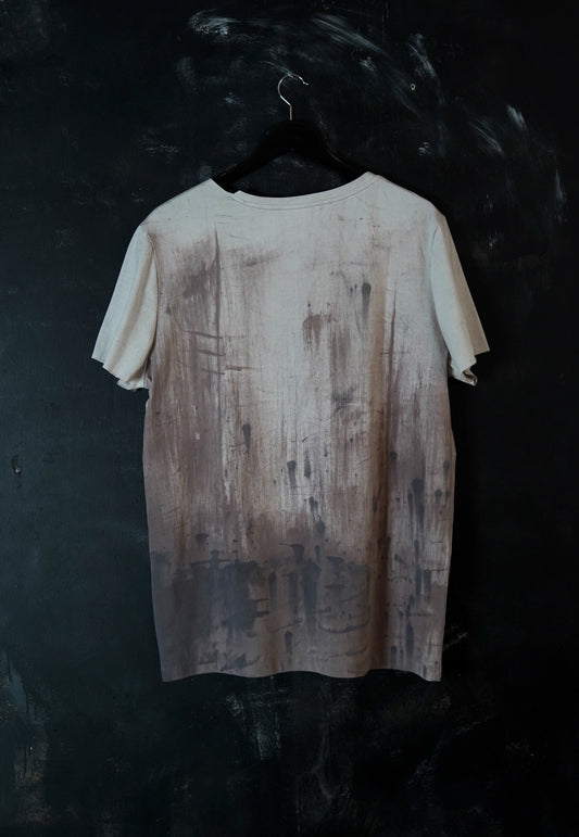 Naturally Dyed Cotton T-shirt L #390