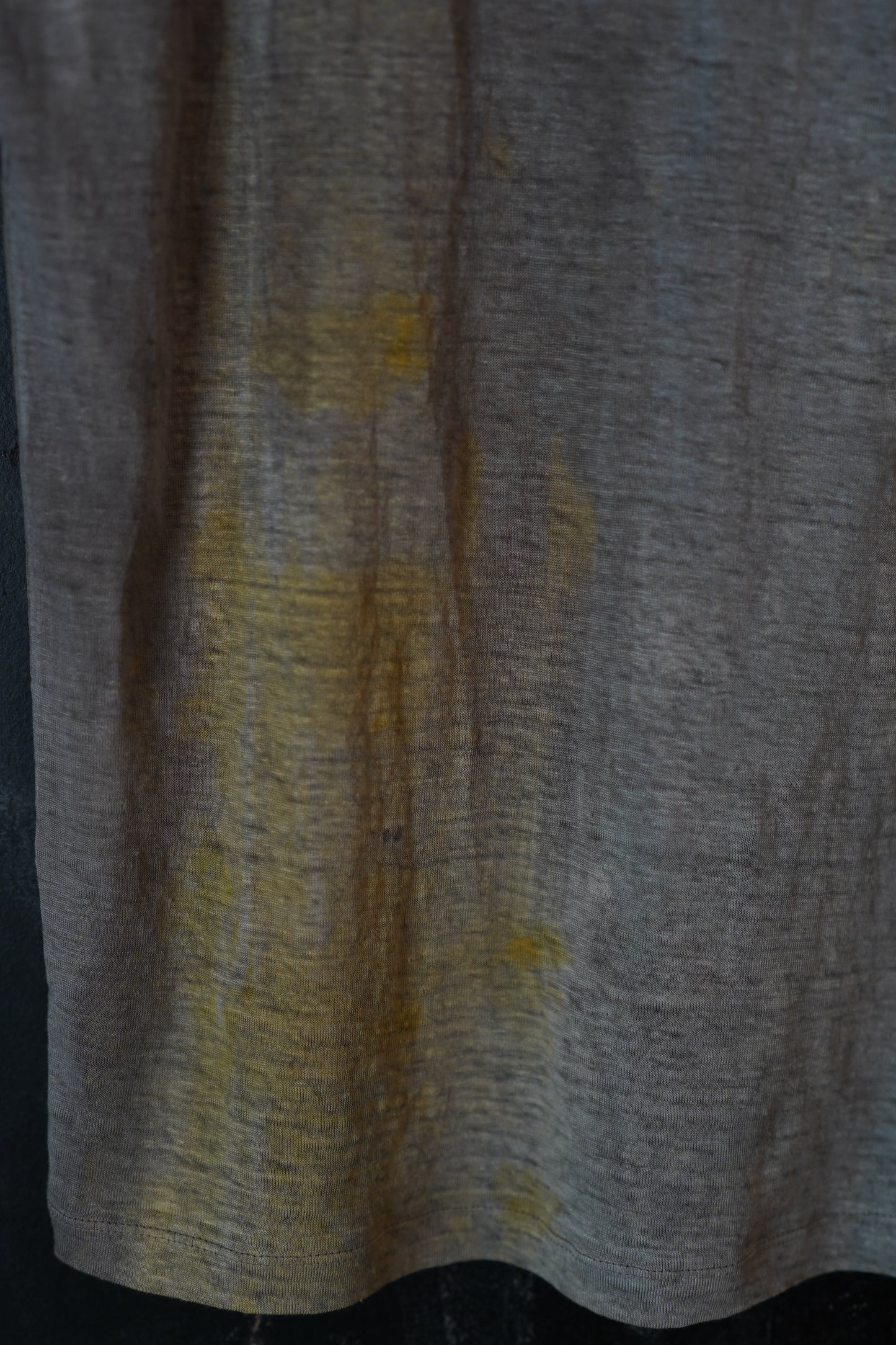 Naturally Dyed Linen Tank Top M #397