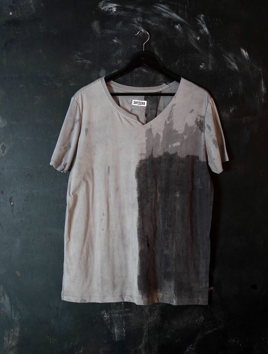 Naturally Dyed Cotton T-shirt L #398