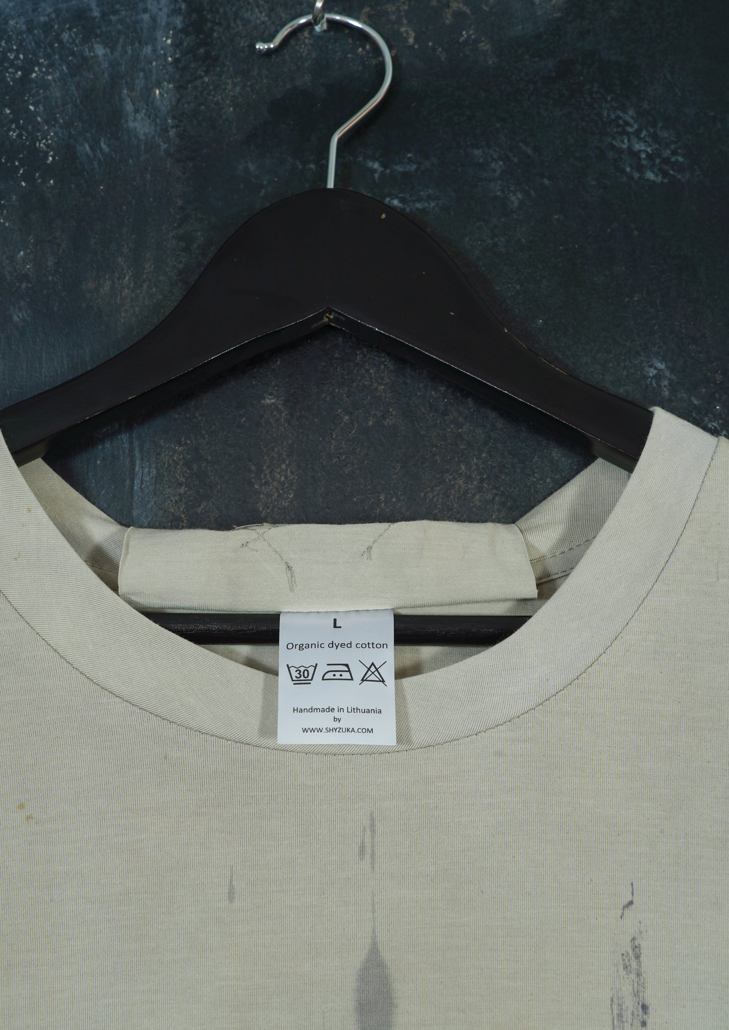 Natural Dyed T-shirt L #70